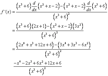 Calculus - Quotient Rule (with worked solutions & videos)