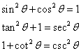 cofunction identities