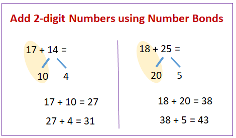 add a pair of 2 digit numbers worksheets solutions videos lesson plans