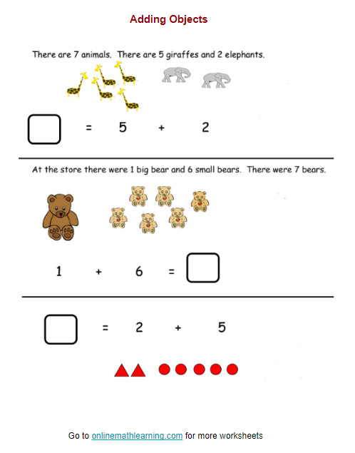 Big Small 7 worksheet