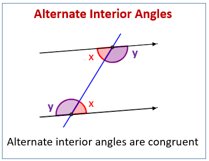 Alternate Interior Angles: Lesson (Geometry Concepts) 