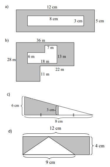 Area Of Shaded Region