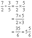 Dividing Fractions (examples, solutions, videos)