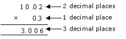 Multiplying decimals (examples, solutions, videos)