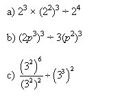 Rules of Exponents (video lessons, examples and solutions)