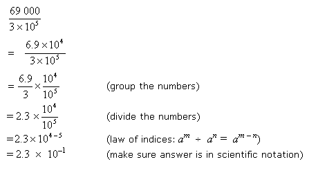 Dividing Numbers In Scientific Notation (Solutions, Examples, Videos)