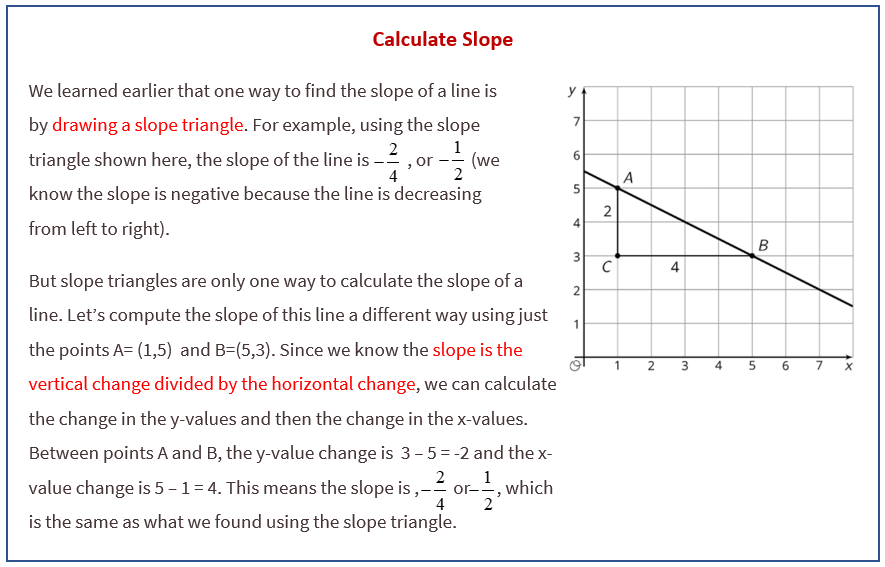 Slopes of a Line, Graphs, Formula & Examples - Video & Lesson Transcript