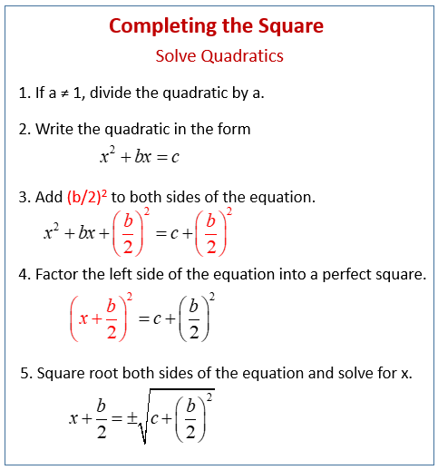 solving quadratic equations with square roots calculator