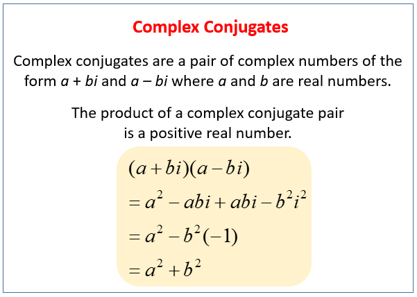 Complex Numbers Examples