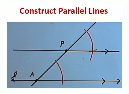 Construction Of Parallel Lines (Complete Steps for Class 7)