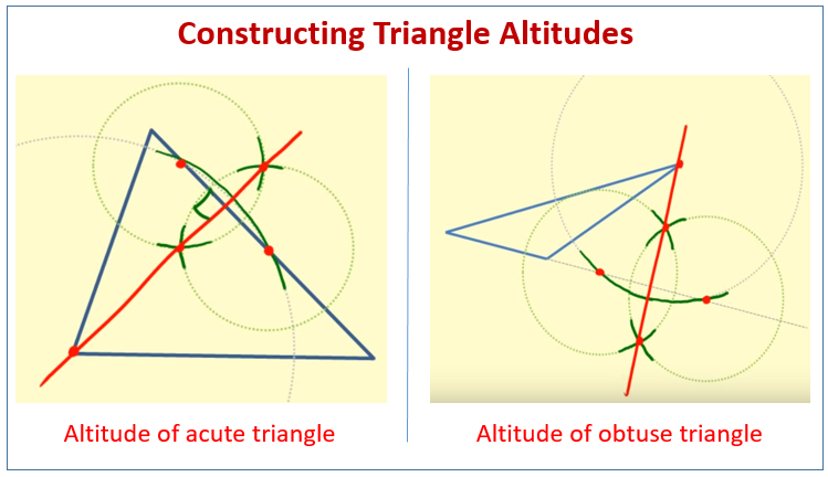 construction of an altitude geometry