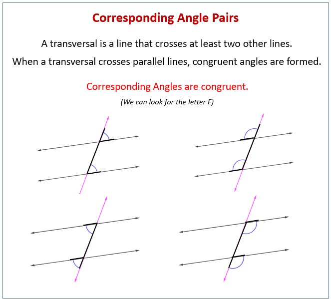 corresponding angles definition