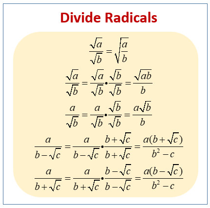 unit 6 homework 4 dividing radicals