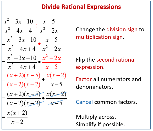 rational expressions calculator