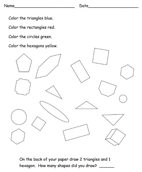 Hexagon Examples Math