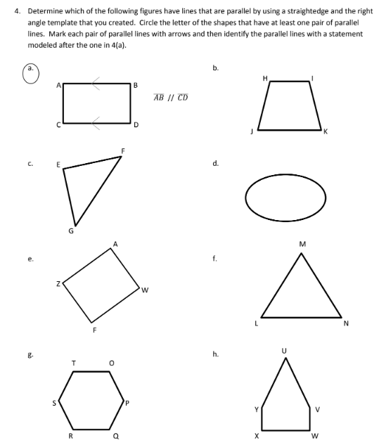 Identify Parallel Lines (examples, solutions, homework, videos