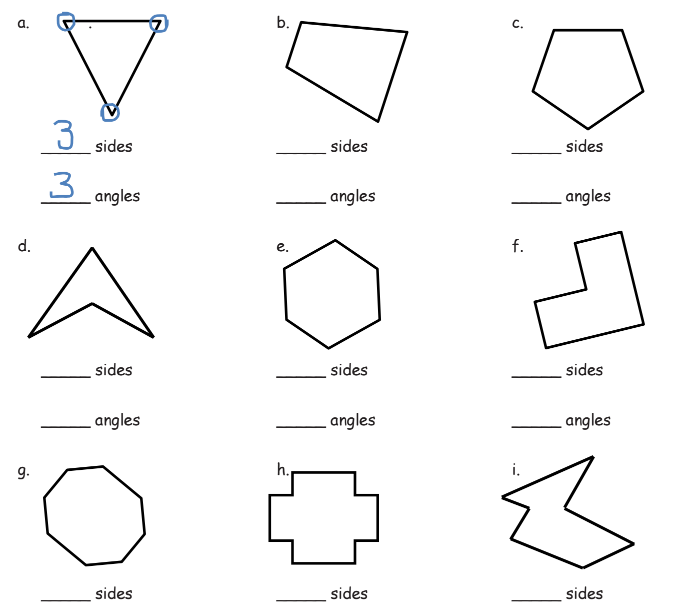 2 dimensional shapes grade 2