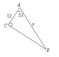 Triangle Trigonometry Worksheets and Solutions