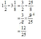 Dividing Mixed Numbers (with worked solutions & videos)