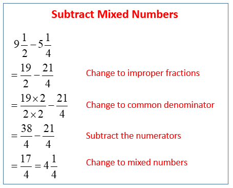 my homework lesson 7 subtract mixed numbers